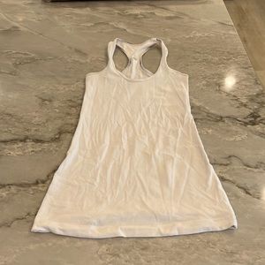 White Lululemon Tank